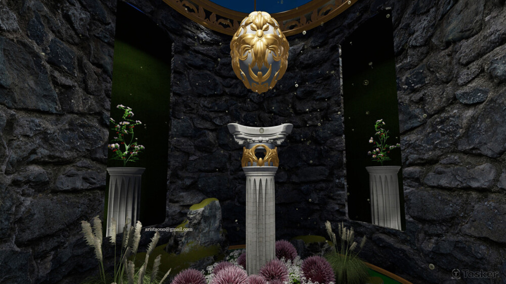 原創奇幻場景 搭配3D影片