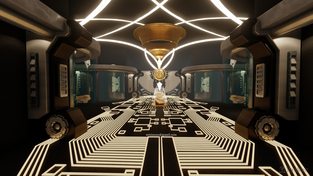 原創科幻場景 搭配3D影片