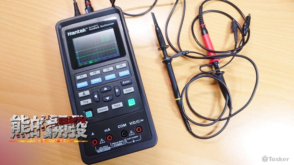 Hantek 漢泰 2D72 便攜 萬用電錶 雙通道示波器
