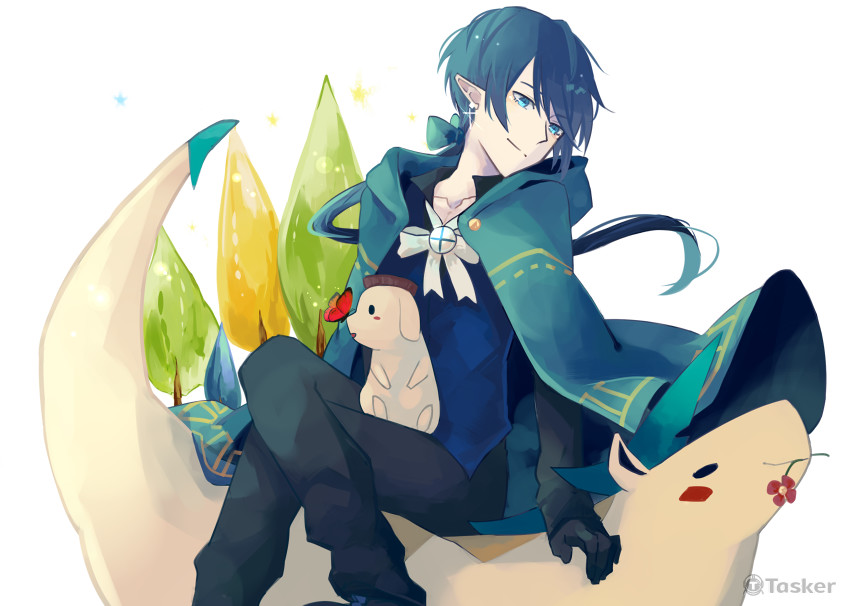 森林的精靈王子和小動物