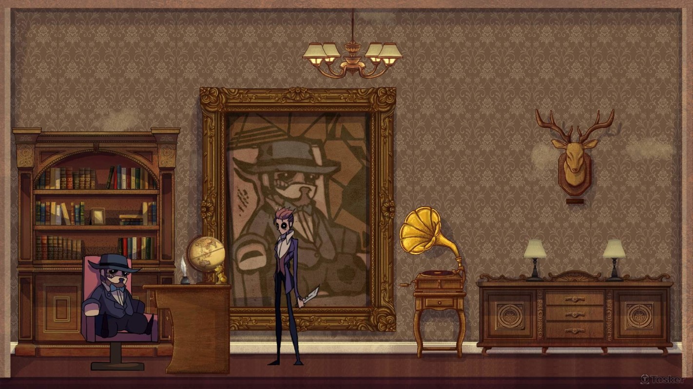 室內_黑道老大書房