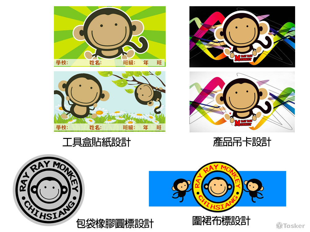 企業吉祥物和相關應用設計