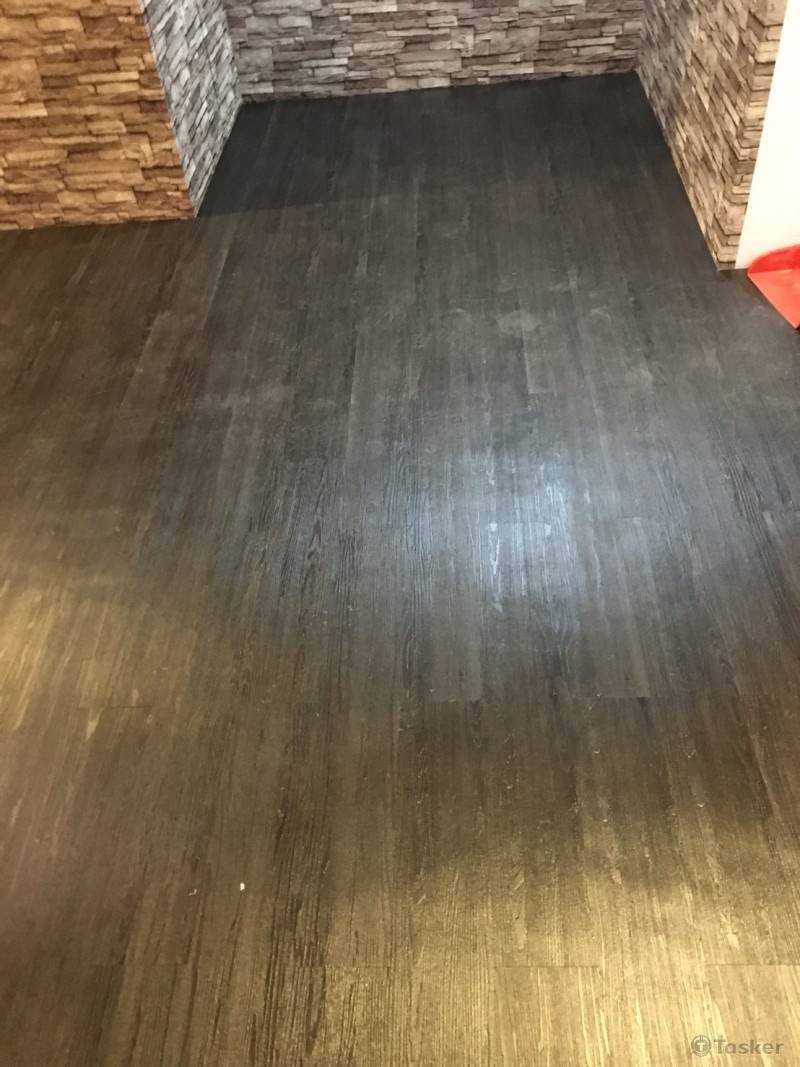 店面裝修壁紙塑膠地板