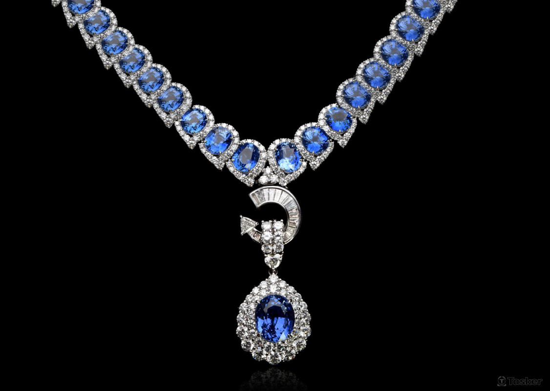 藍寶石項鍊