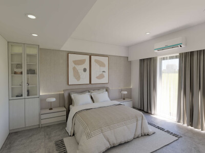 李公館住宅設計案主臥室