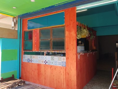 復古造型小店面