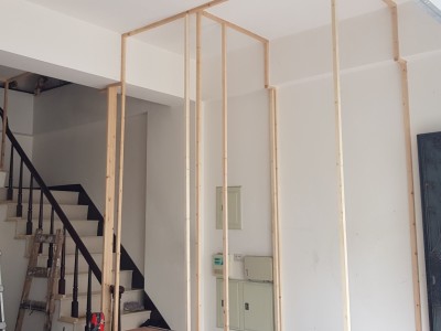 樓梯隔間+新增鞋間