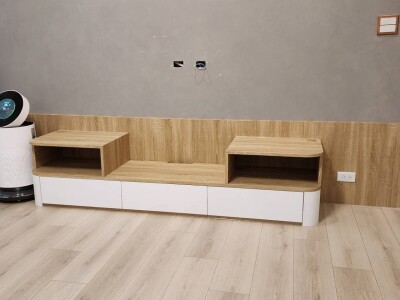 大樓小家庭電視櫃製作