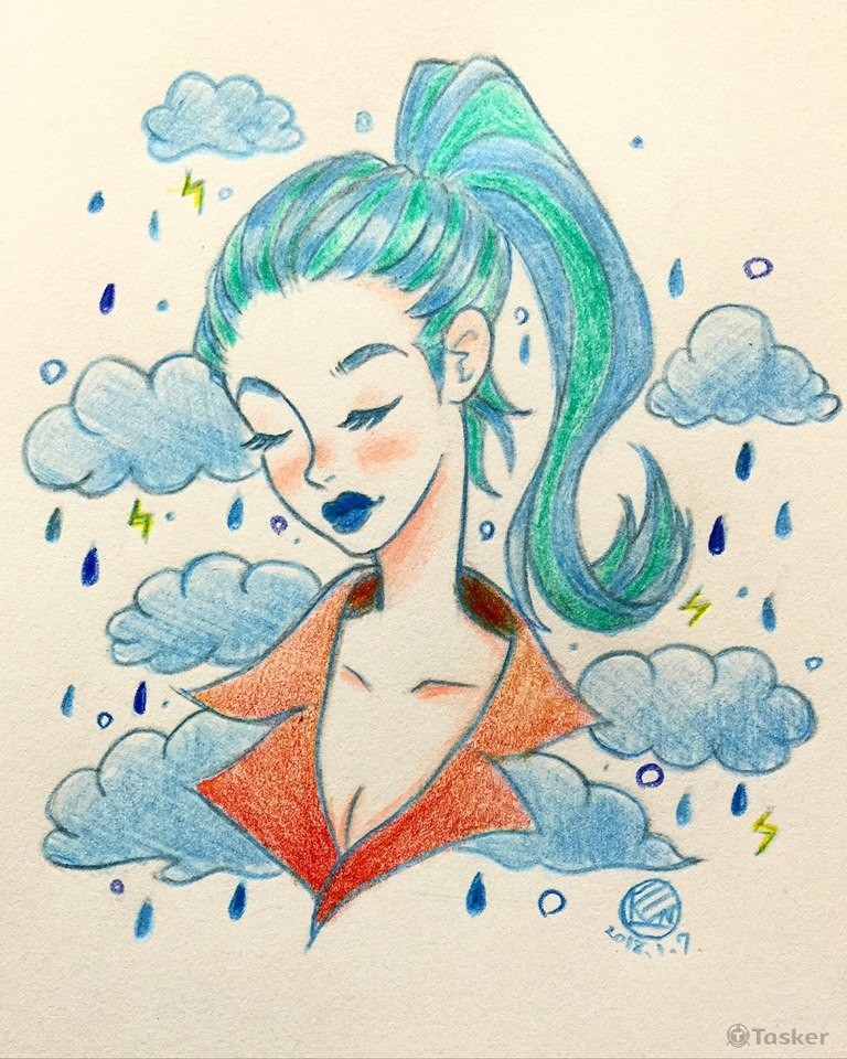 別再下雨啦~