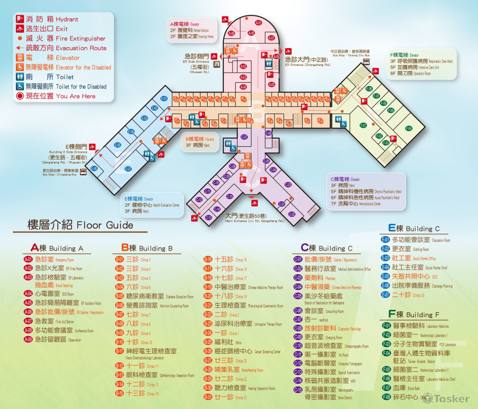 醫院平面圖