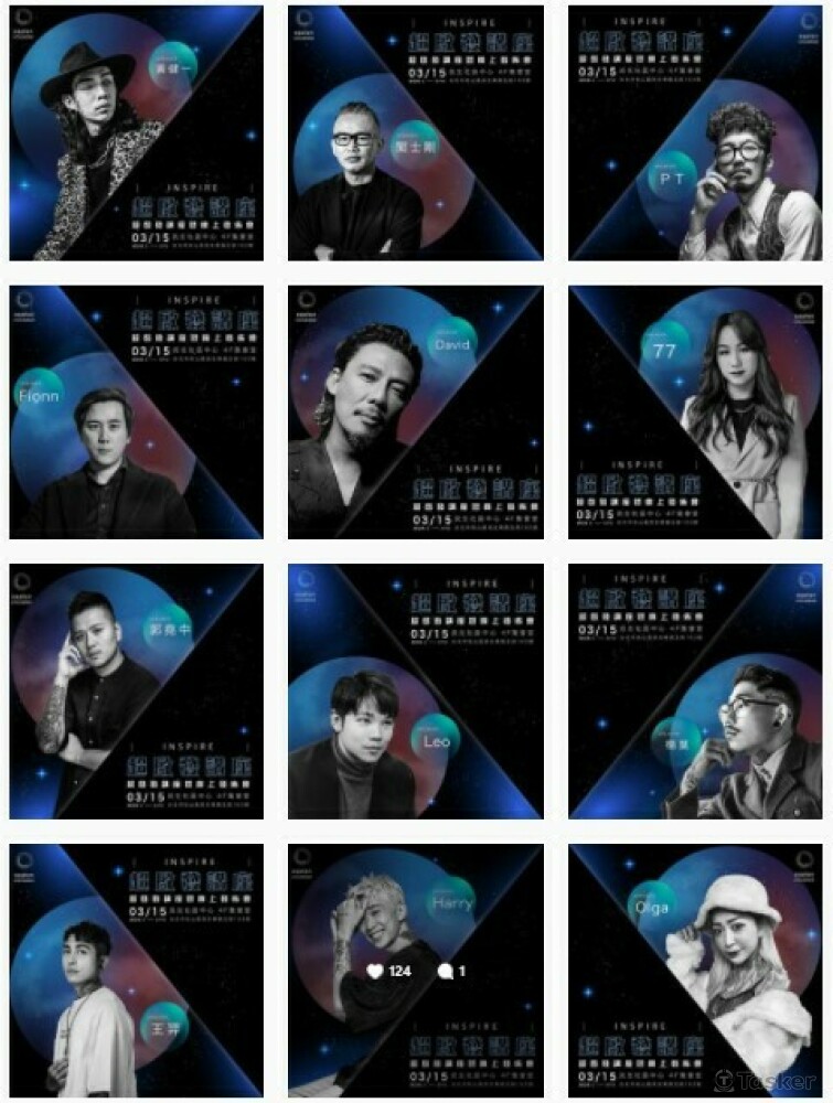 Instagram 設計排版