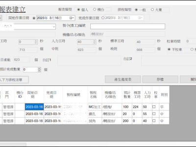 PMS生產管理系統