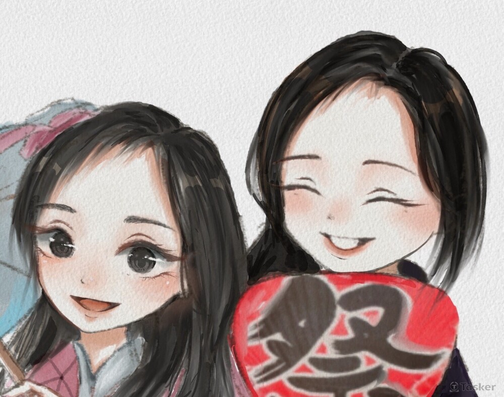 人像似顏繪(水彩)