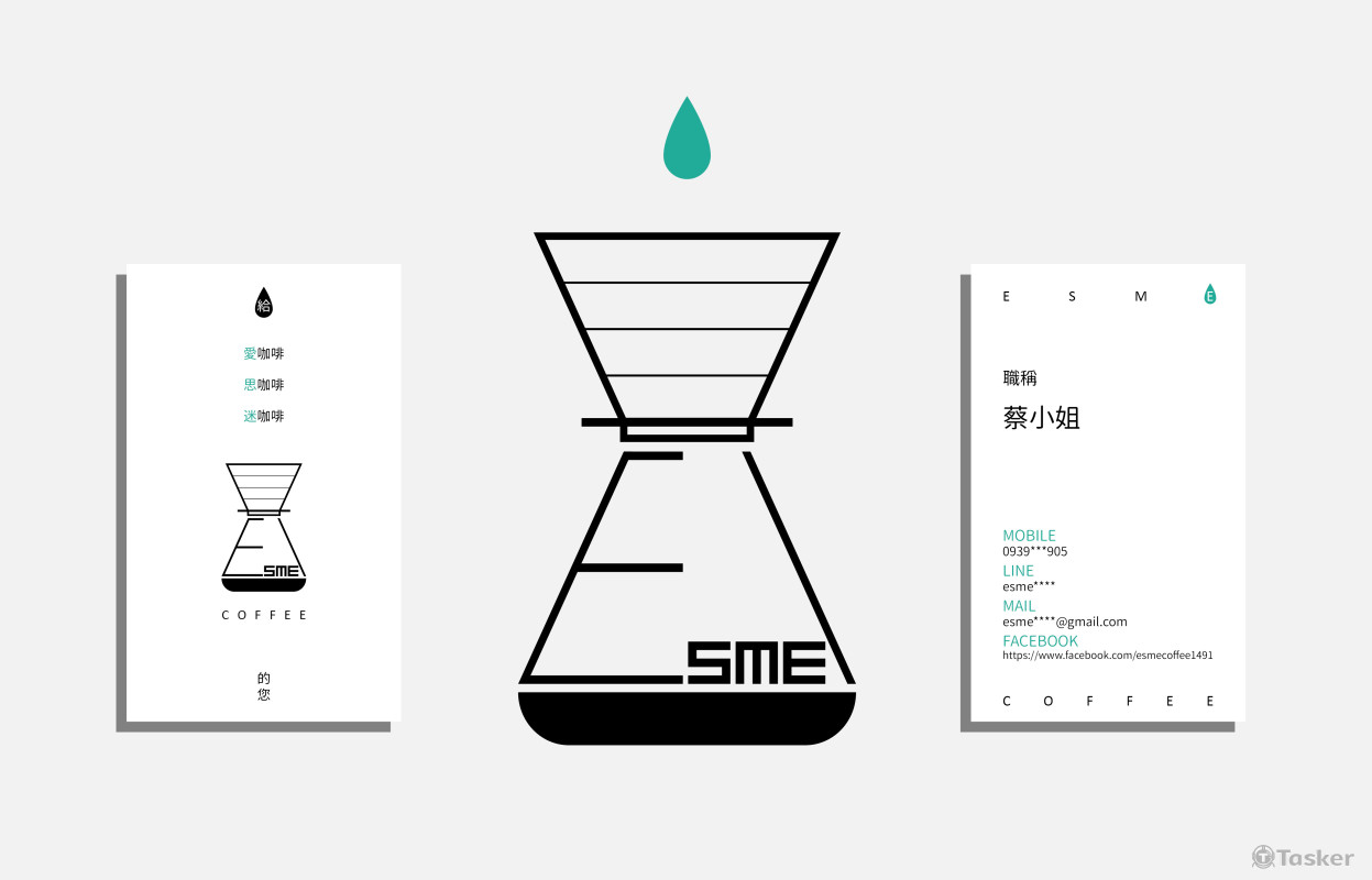 Logo designed for a cafe