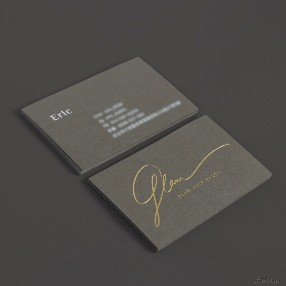 Glam髮廊_名片設計2