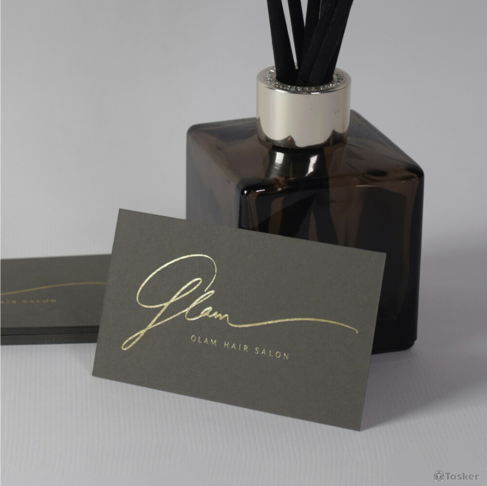 Glam髮廊_名片設計1