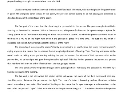 Emily Dickinson - Poem 465