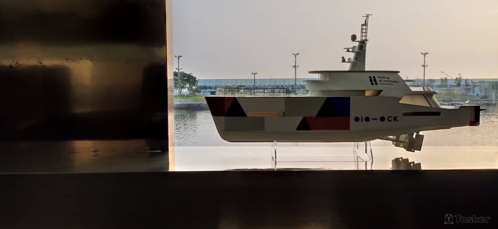 展覽用概念船模型