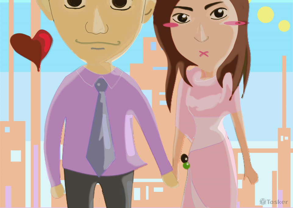 幫以前主管設計喜帖內頁