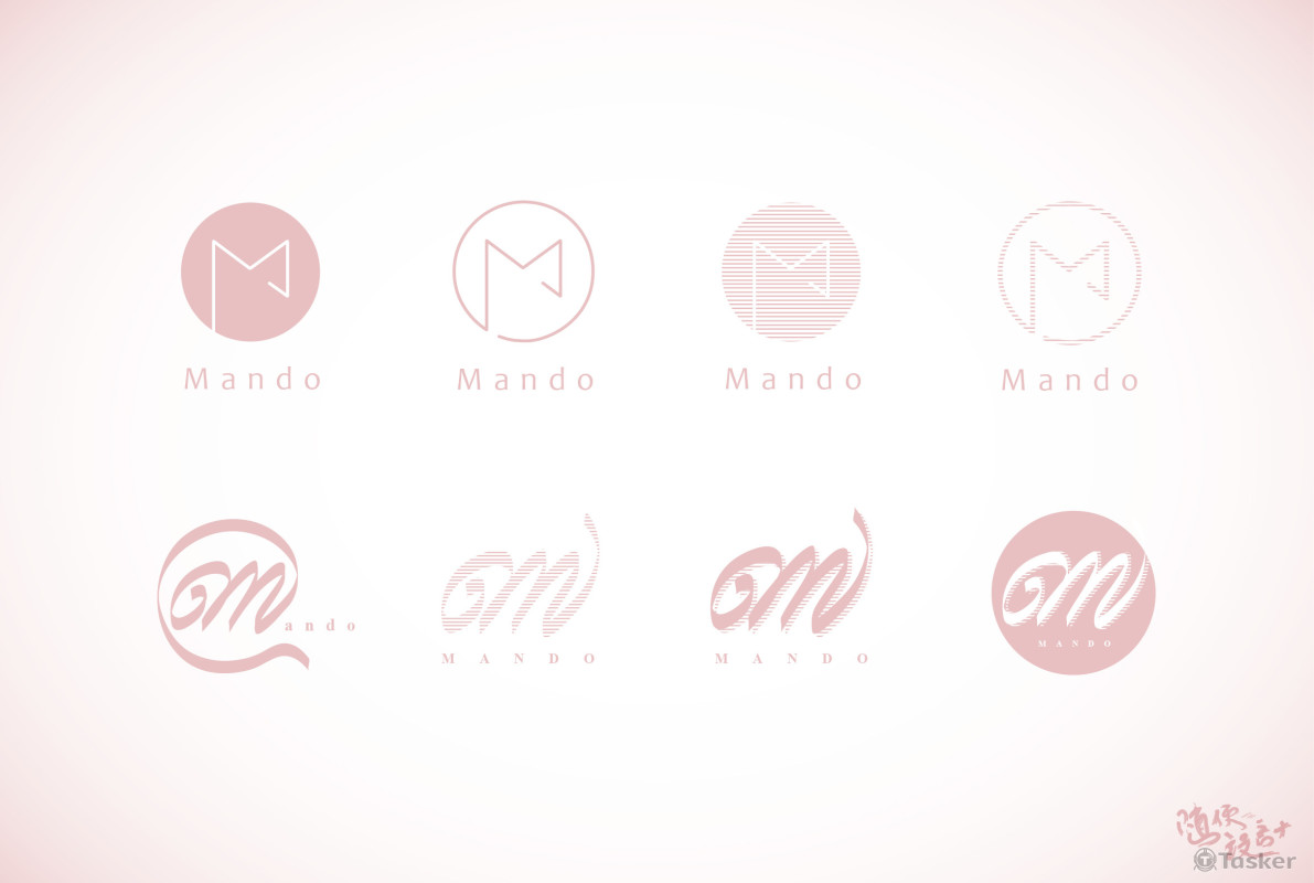 MANDO服飾LOGO設計-A