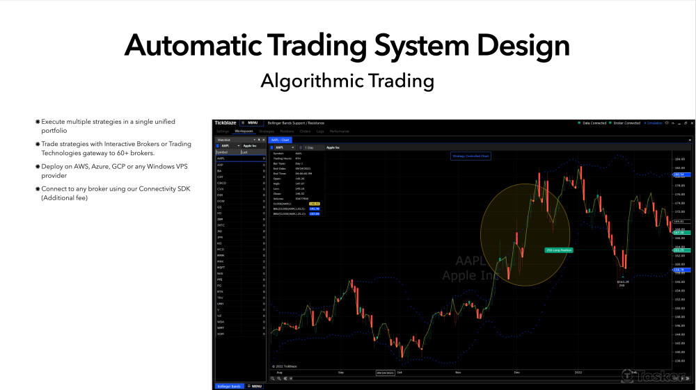 Automated Trading Strategy UI Interface｜RLSTUDIO｜出任務 Tasker