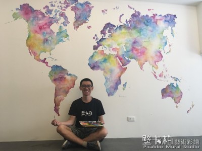 牆壁彩繪 原創壁畫 ，獨一無二