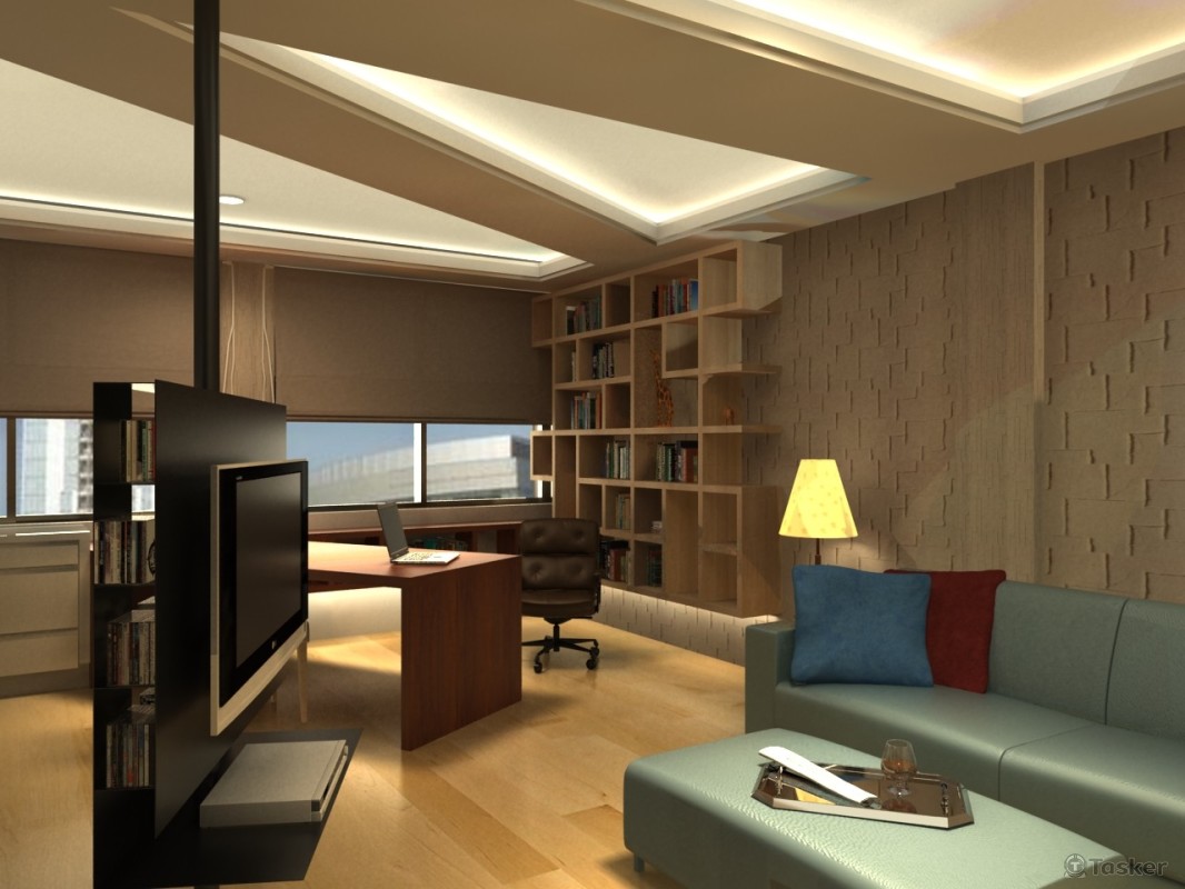 室內空間3D渲染