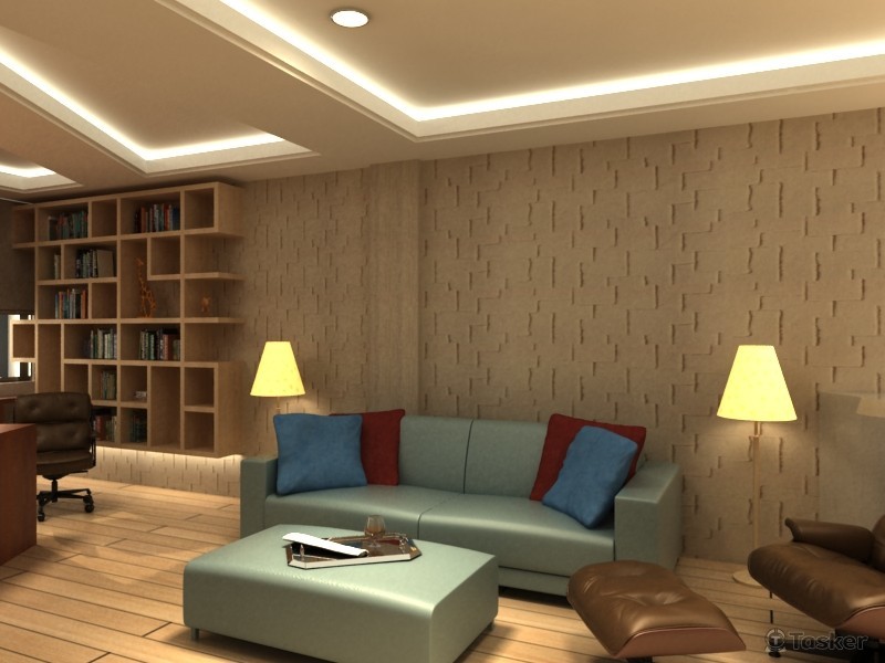 室內空間3D渲染