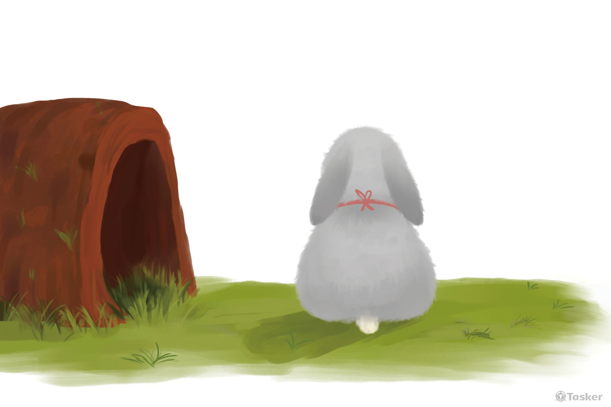 狐狸兔子繪本插畫