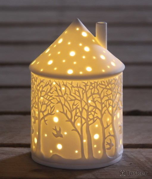 Ceramic Forest Lantern