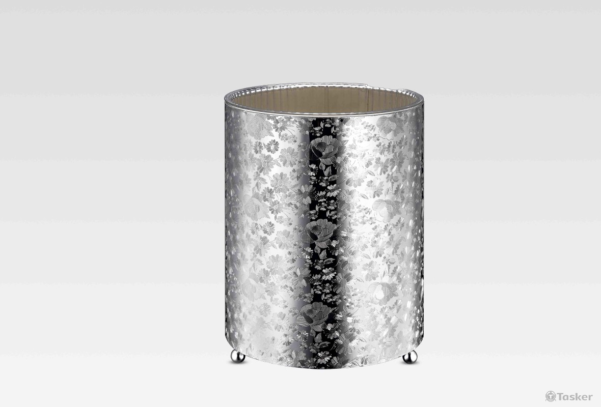 Silver Dustbin