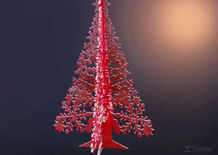 Arcylic Xmas Tree 壓克力聖誕樹