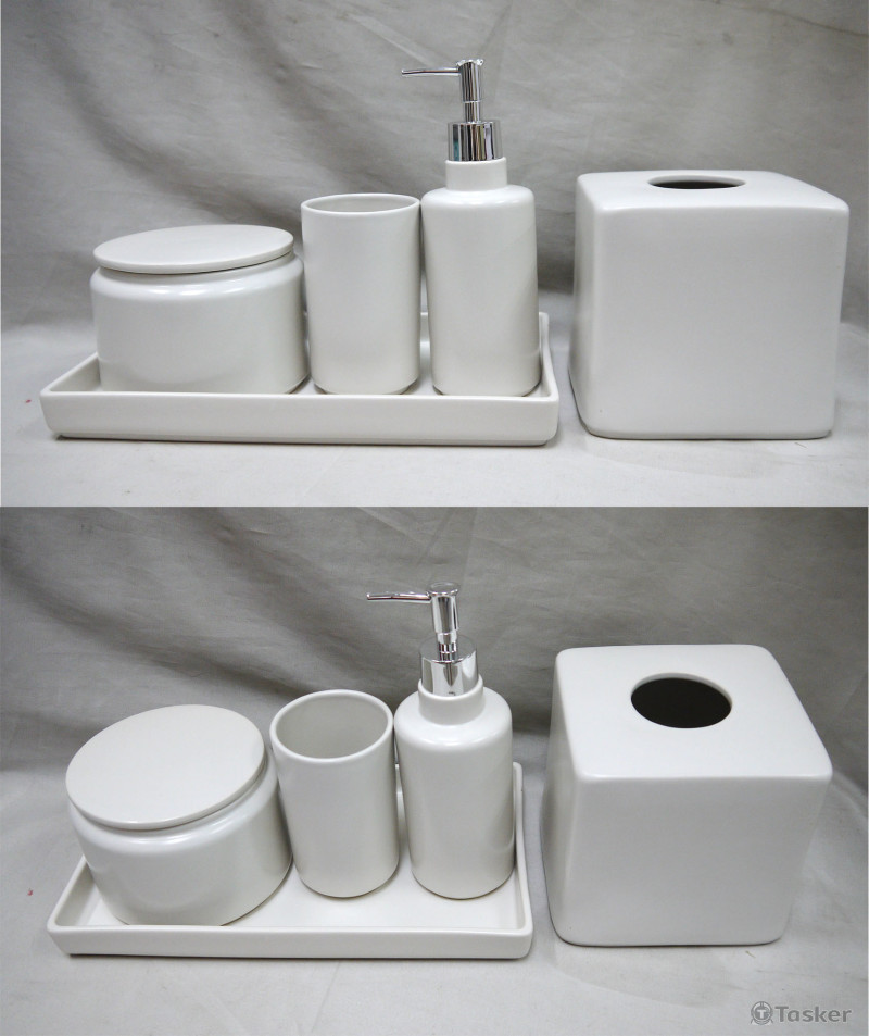 Ceramic Bathroom Vanity Set