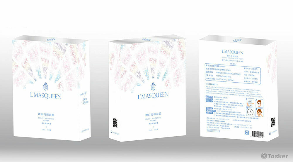 美妝產品- 面膜包裝 Ｉ