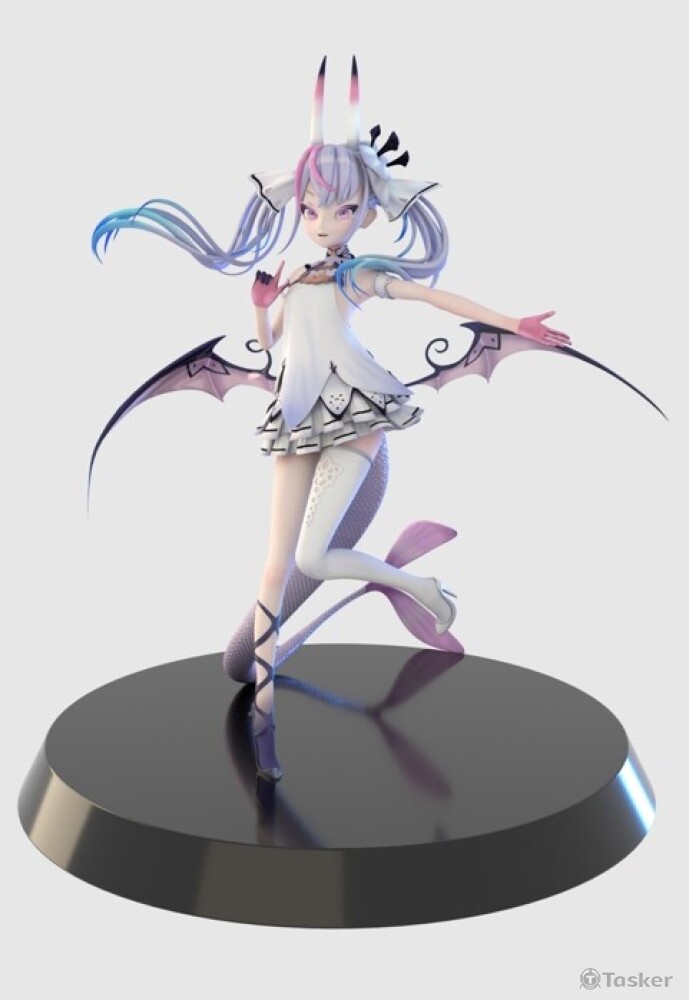 客訂_半龍少女公仔