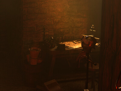 鐵匠鋪場景製作