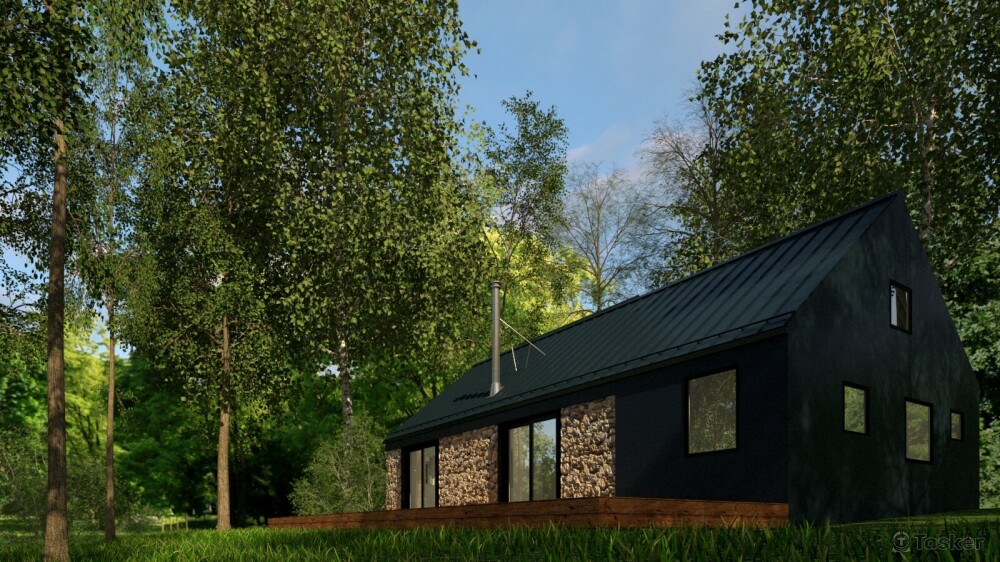 樹林小屋2  designed by TAKATINA LLC