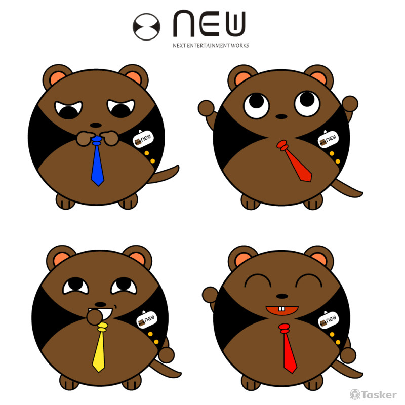 株式会社NEW_吉祥物設計(競標作品)