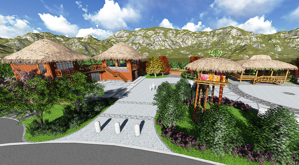 景觀3D示意設計