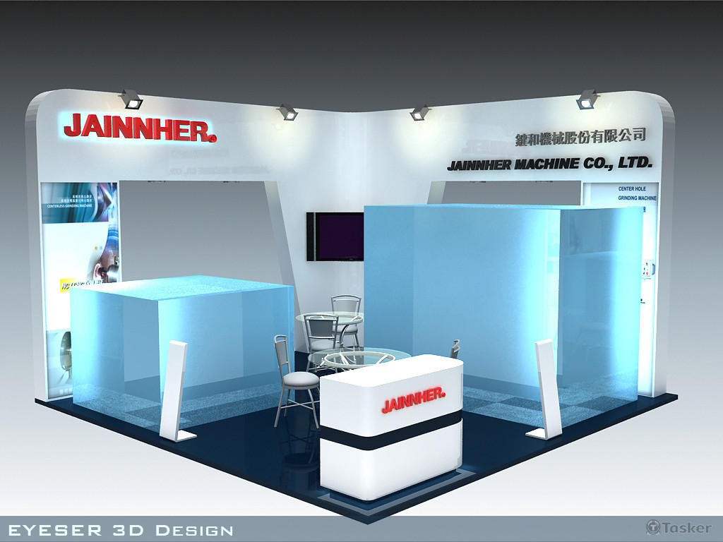 展場3D示意設計