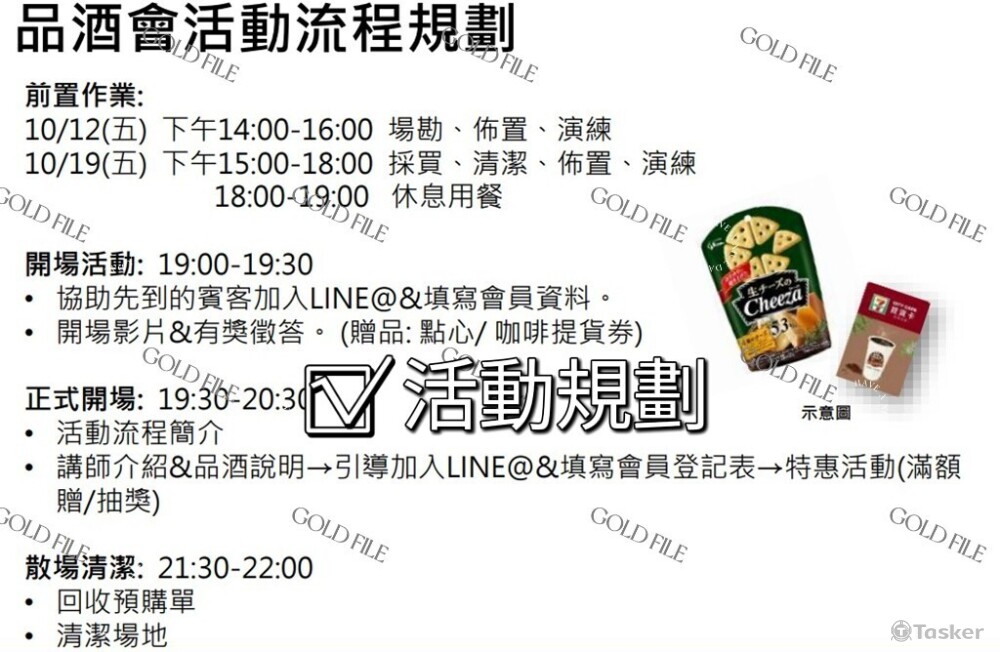 活動規劃-品酒會