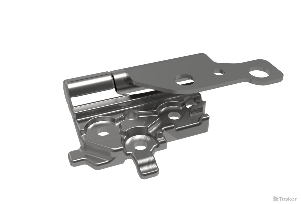 金屬射出+鉚合鐵件設計