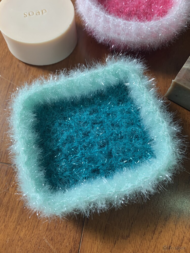 鈎針編織小物 皂盤