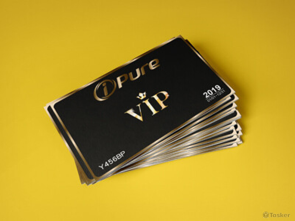 VIP黑卡設計