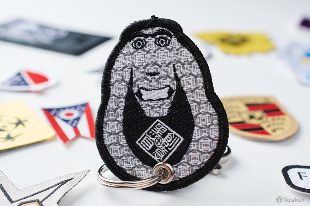 織品鑰匙圈設計與產出