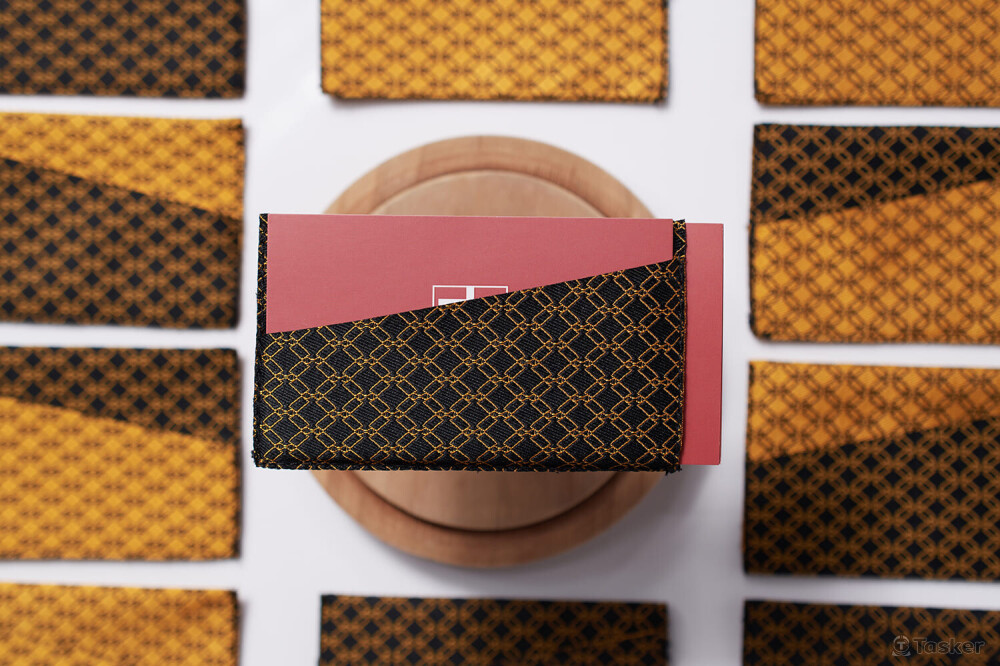 織品名片夾設計與產出