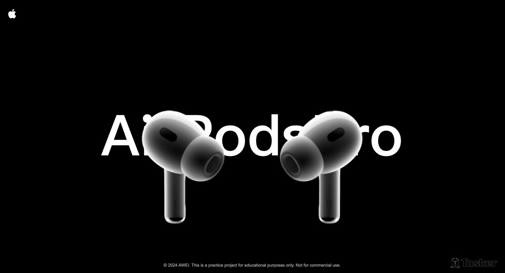 Apple AirPodPro 產品互動效果