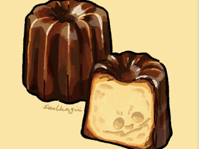 插畫｜可愛食物ｘ動物