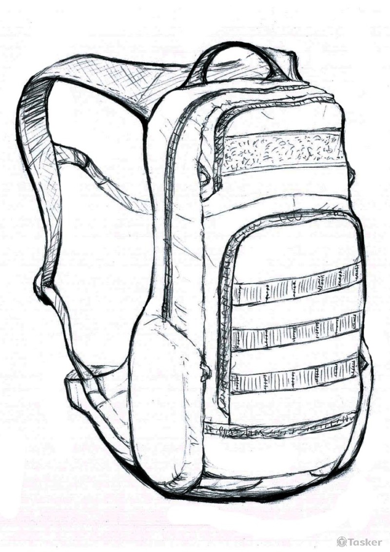 包包素描線條稿