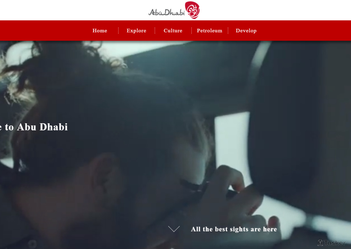 阿布達比之美、阿布達比介紹網：
http://abudhabi.rueifong.me/